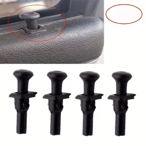 Set of 4 Door Lock Pins And Handles