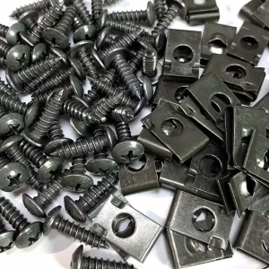 20pcs Car Screw Base U-Shaped Clips Universal