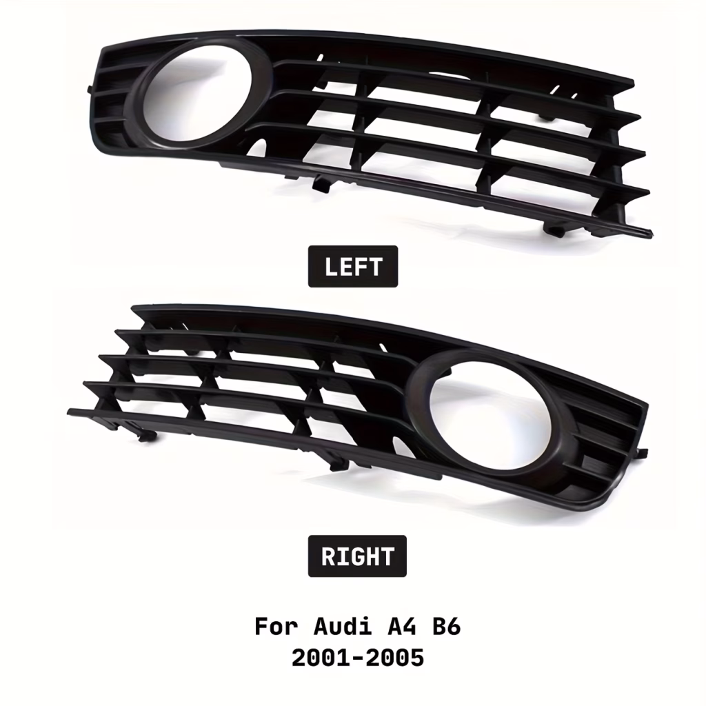 Audi A4 B6 - ABS Fog Light Grille Set