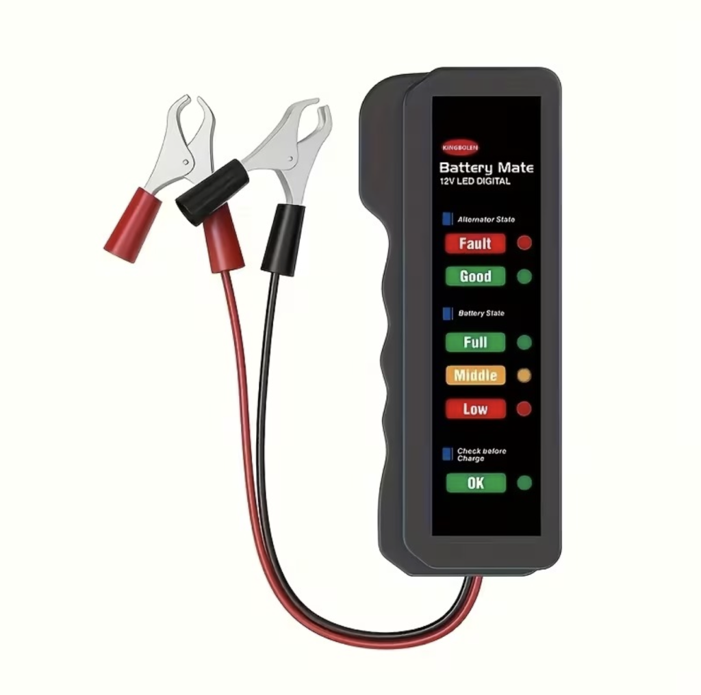Battery Tester and Alternator Tester 12V