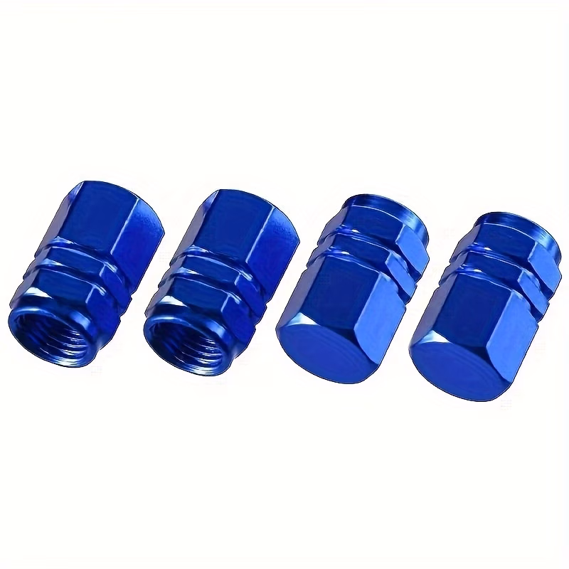 Aluminium Alloy Tire Valve Stems - Fit for Cars (Blue)