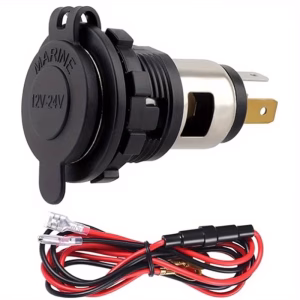 Car Plug Lighter assembly socket retrofit 12V/24V
