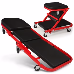 Heavy-Duty Load-Bearing Two-in-One Folding Mechanic Creeper