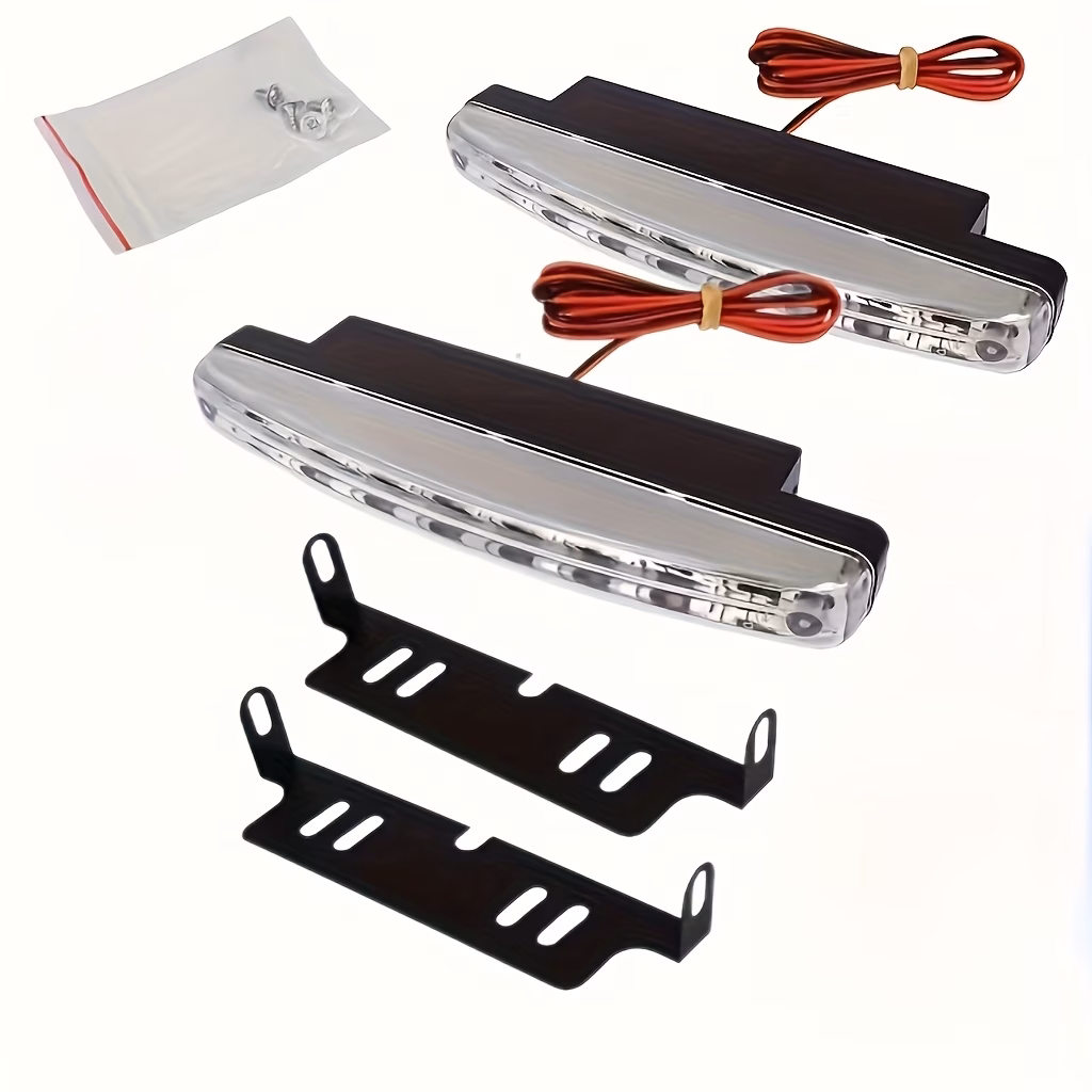 2pcs 12V-36V LED Daytime Running Lights - Image 3